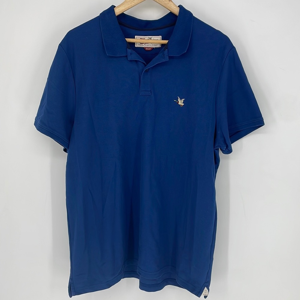 CHEVIGNON TOG'S casual polo shirt blue size XXL men's